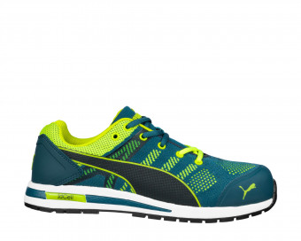 PUMA SAFETY safety shoes S1P ELEVATE Puma ESD | GREEN LOW Safety SRC English KNIT HRO