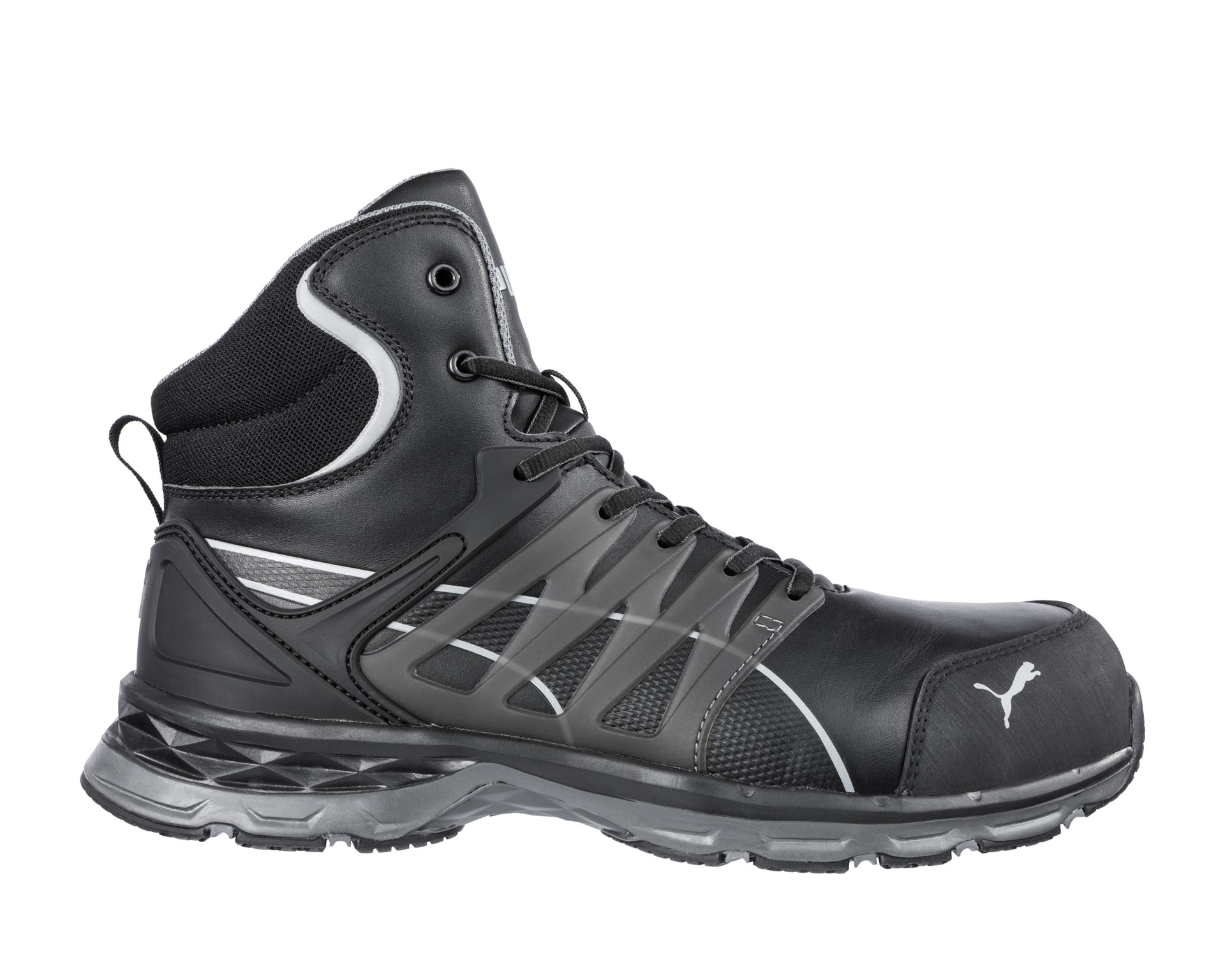 Puma 2.0 Safety shoes | ASTM BLACK USA SD SAFETY work SR MID|PUMA VELOCITY