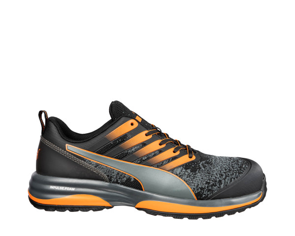 safety SAFETY S1P Safety | HRO PUMA SRC ESD ORANGE CHARGE LOW Puma English shoes