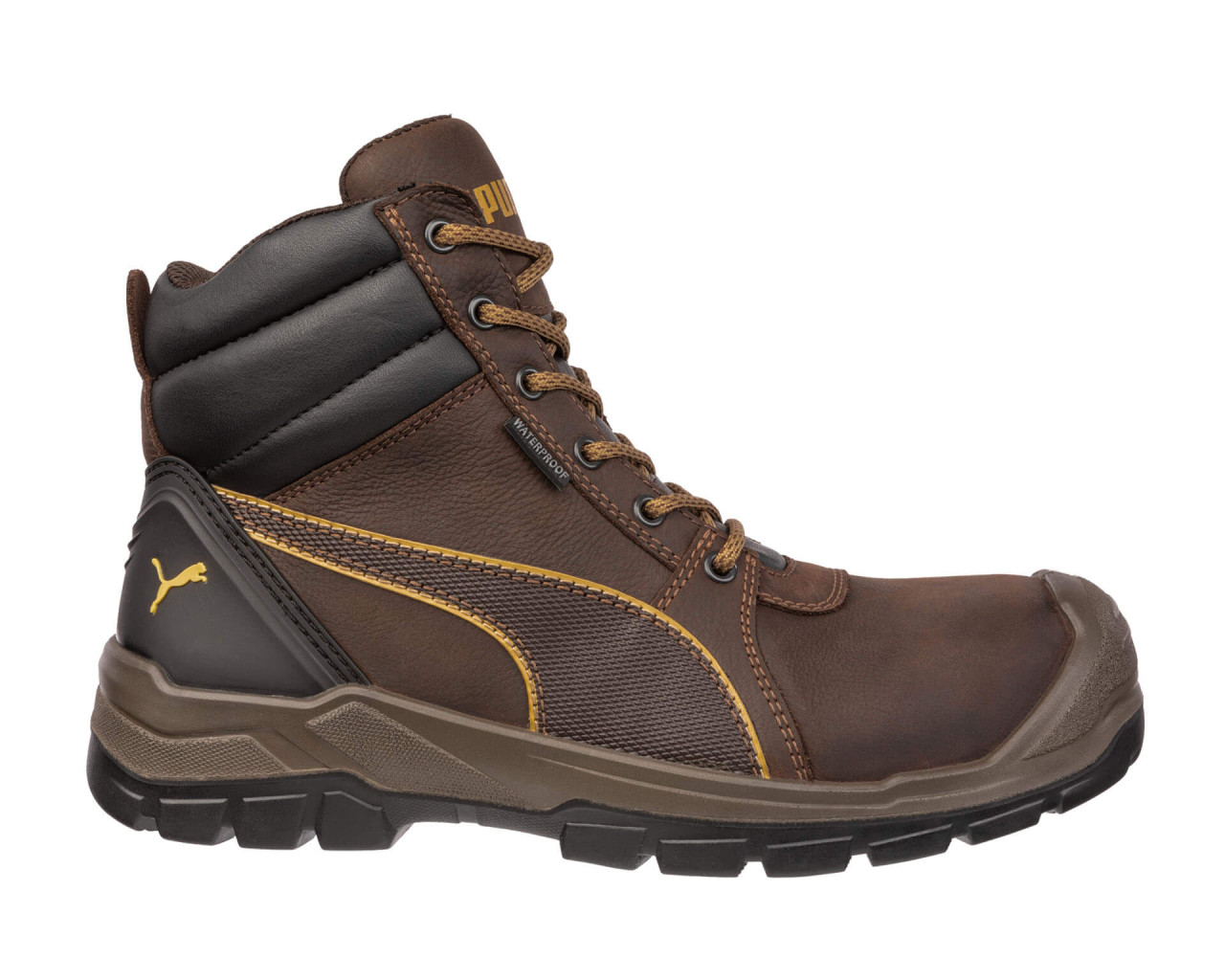 TORNADO BROWN WNS CTX MID|PUMA SAFETY work shoes ASTM EH WP SR