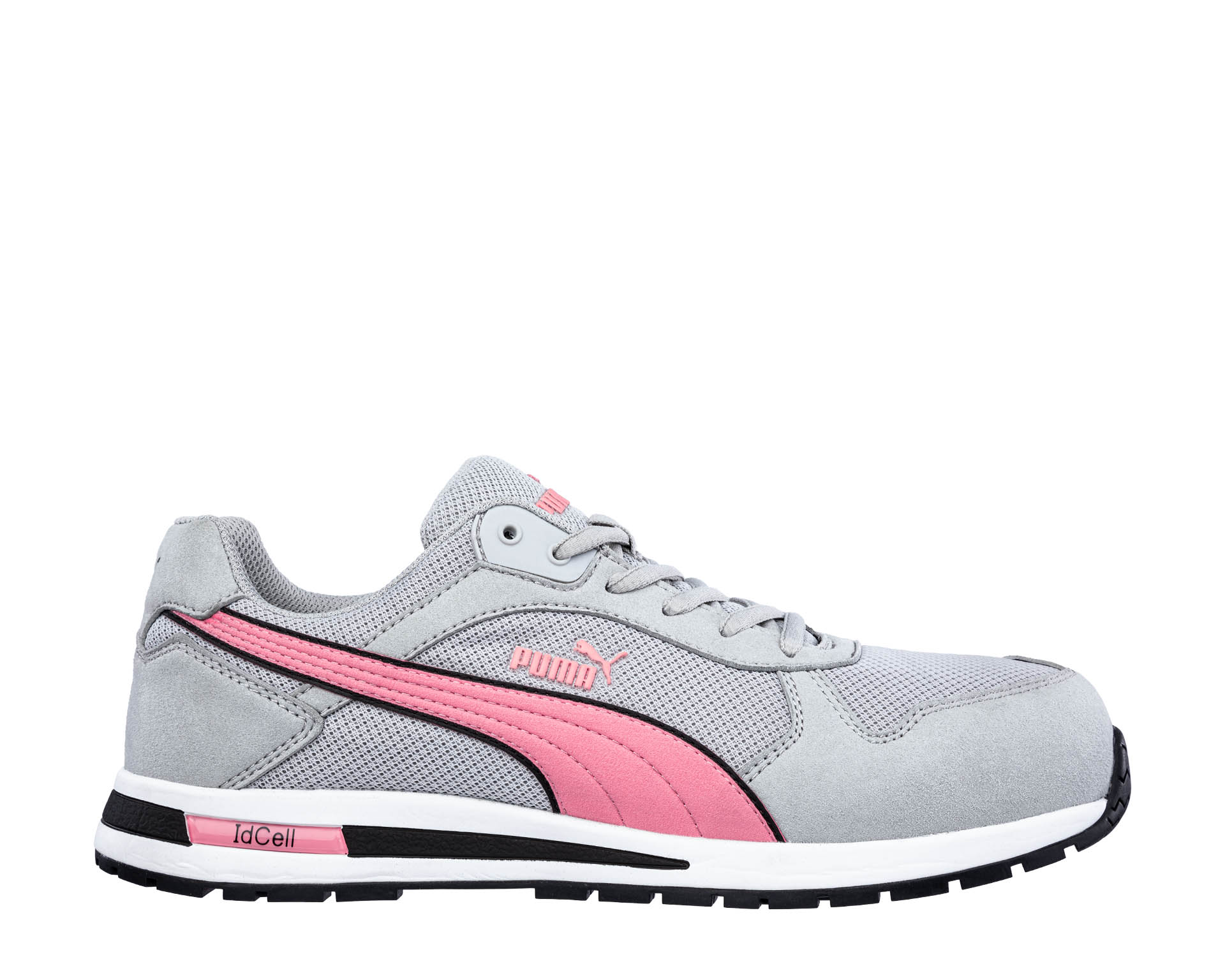 PUMA SAFETY FRONTSIDE GREY/PINK WNS LOW ASTM EH SR | Puma