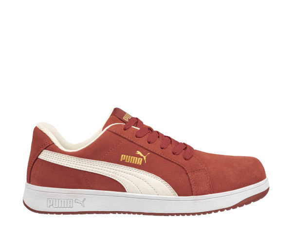 ICONIC SUEDE RED WNS LOW