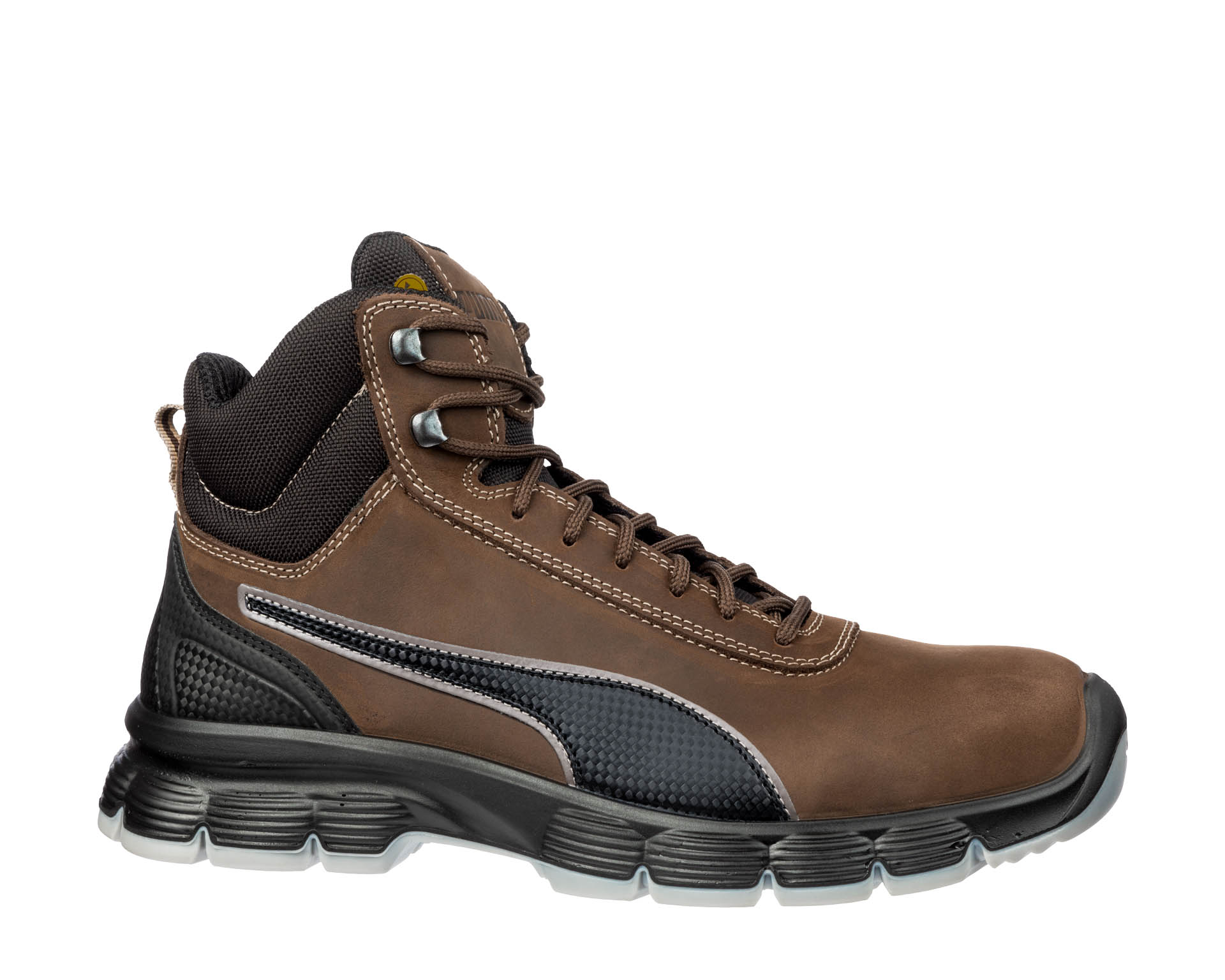 PUMA SAFETY safety shoes S3 ESD SRC CONDOR BROWN MID | Puma Safety English