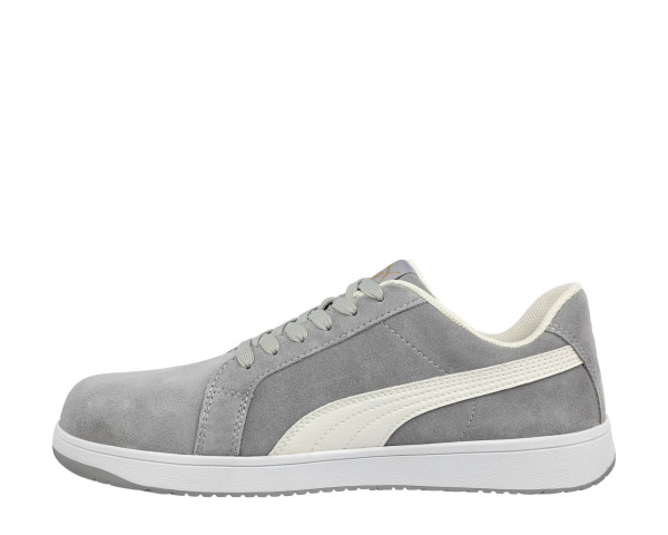 ICONIC SUEDE GREY WNS LOW