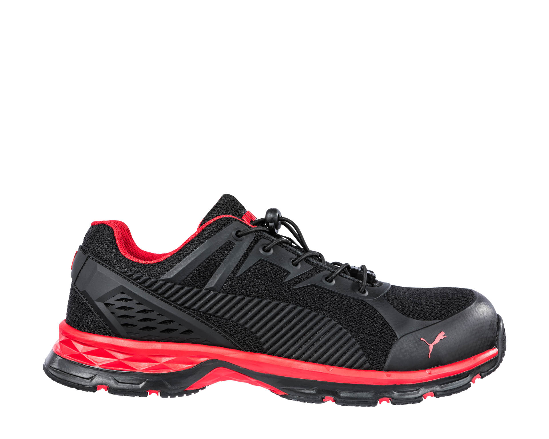 RED English Puma shoes LOW safety PUMA S1P HRO MOTION | Safety SAFETY SRC FUSE 2.0 ESD