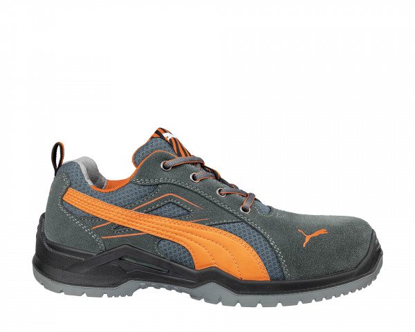 | English OMNI Safety LOW PUMA SRC SAFETY safety S1P shoes Puma ORANGE