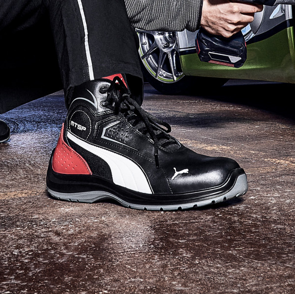 PUMA SAFETY safety shoes S3 ESD SRC TOURING BLACK MID Puma Safety English