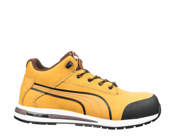 PUMA SAFETY Sicherheitsschuhe S3 HRO SRC DASH WHEAT MID Puma Safety