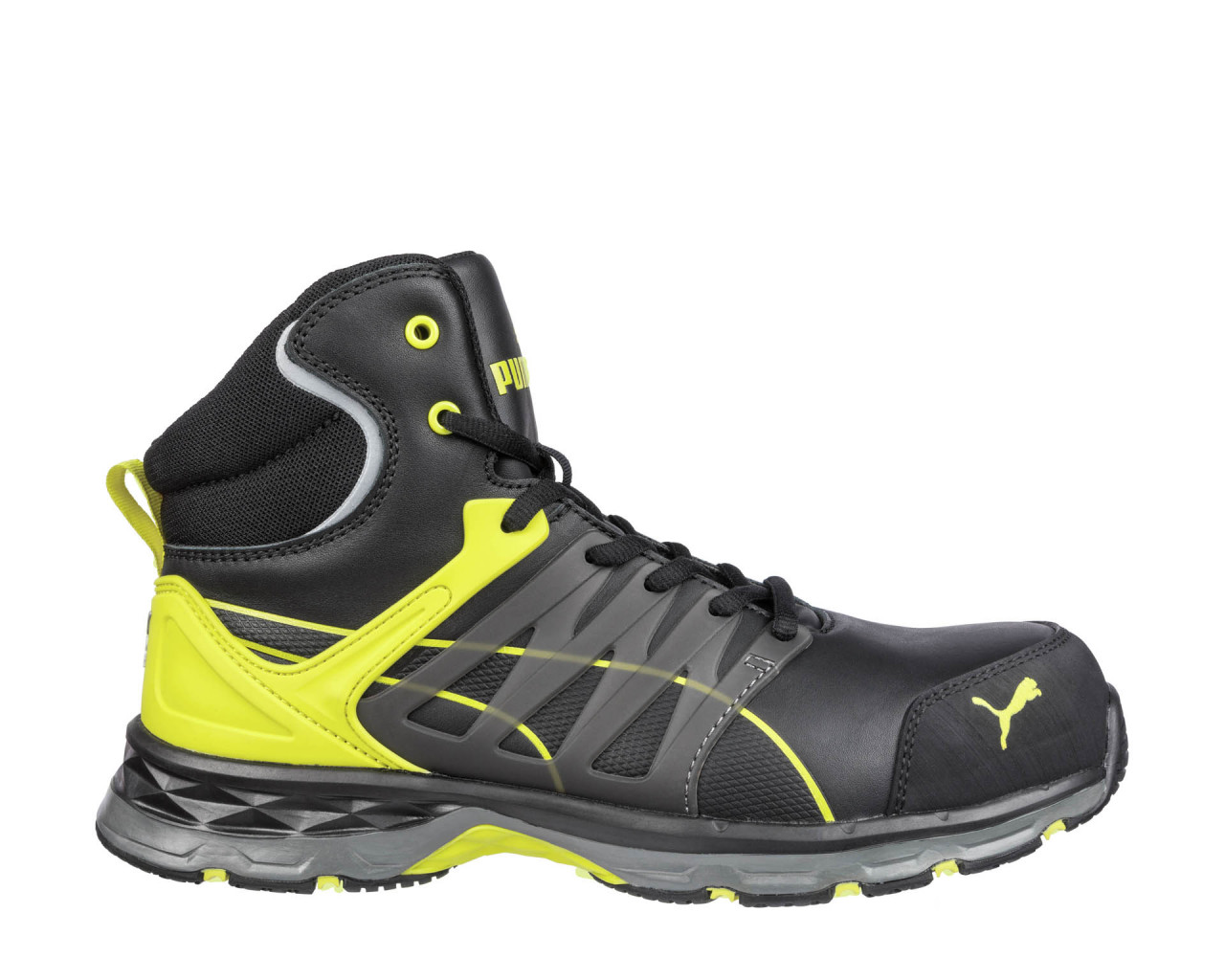 PUMA SAFETY safety shoes S3 ESD HRO SRC VELOCITY 2.0 YELLOW MID