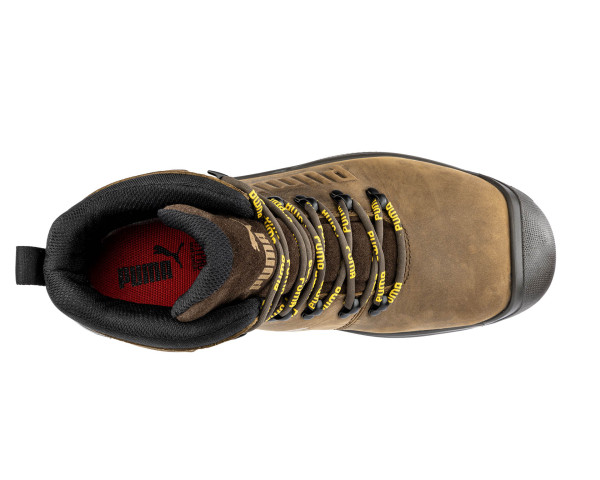 IRON HD BROWN MID PUMA SAFETY calzado de seguridad S3S Puma Safety Spanish